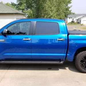 2018 Tundra Driver View Driveway