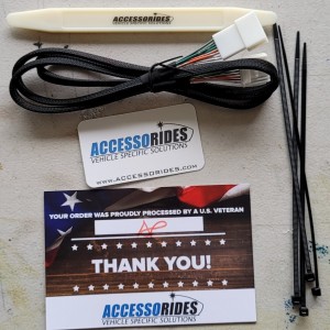 Accessorides Rear Window Relocation Harness