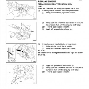 Crankshaft Front Oil Seal FSM