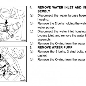 Water Pump Bolts Page 905