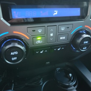 AJT climate control knobs and rings.