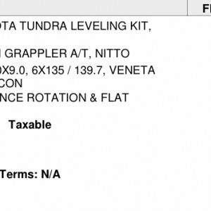 Level Kit | Tires |Wheels