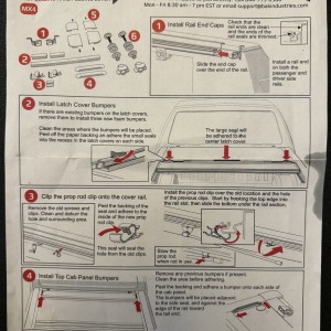 11) Upgrade instructions front