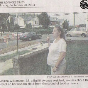 Woman Worried About Jack Hammer
